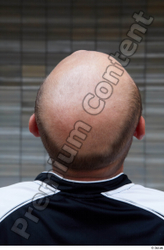 Head Man White Casual Average Bald Street photo references